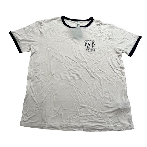 Posh Peanut Varsity Tee in Varsity Navy - Picture 1 of 4